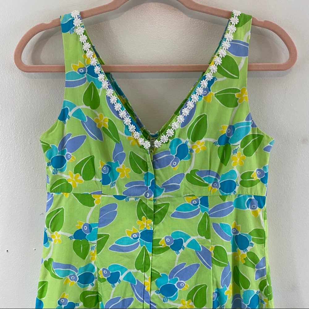 Lily Pulitzer Sleeveless Shift Dress Sz 6 - Picture 5 of 15
